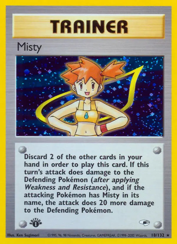 Misty 18 Gym Heroes Pokesingles