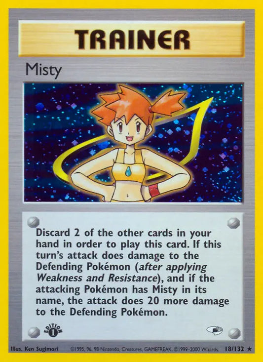 Misty 18 Gym Heroes Pokesingles