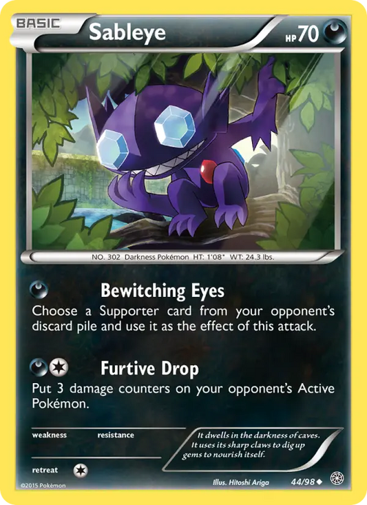 Sableye 44 Ancient Origins Pokesingles