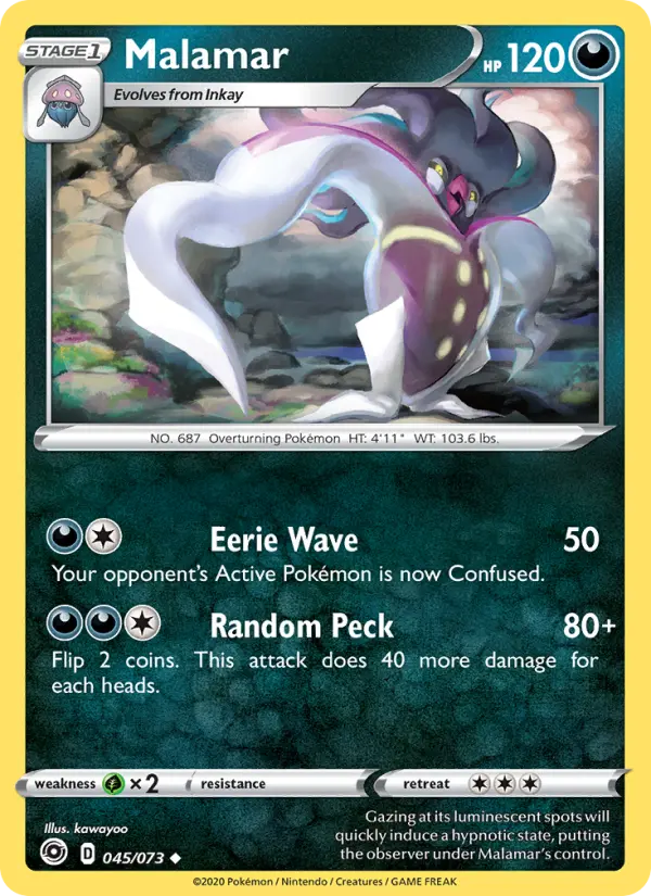 Malamar 45 Champion's Path Pokesingles
