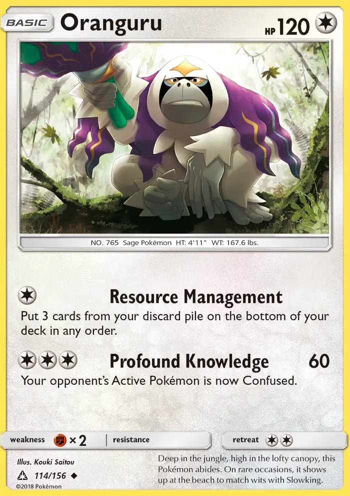 Oranguru 114 Ultra Prism Pokesingles