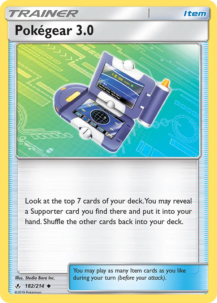 Pokégear 3.0 182 Unbroken Bonds Pokesingles