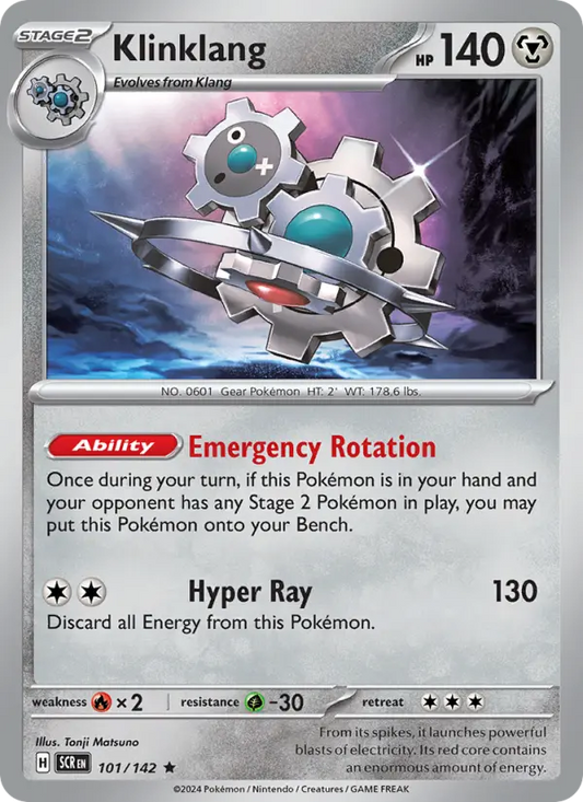 Klinklang 101 Stellar Crown Pokesingles