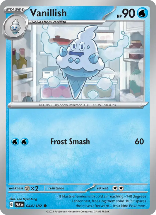 Vanillish 44 Paradox Rift Pokesingles