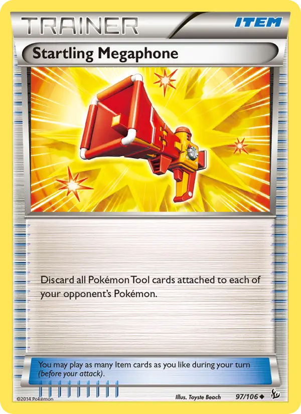 Startling Megaphone 97 Flashfire Pokesingles