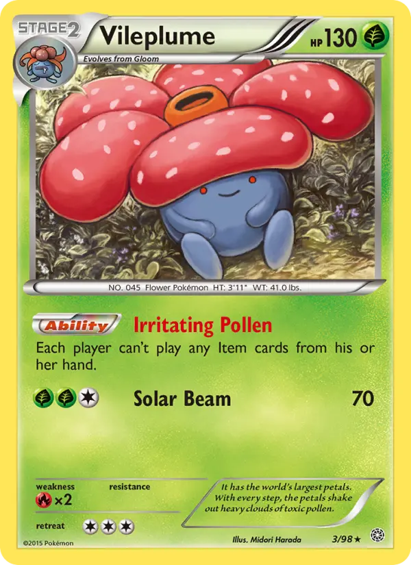 Vileplume 3 Ancient Origins Pokesingles