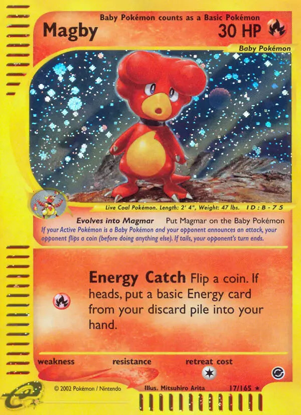 Magby 17 Expedition Base Set Pokesingles