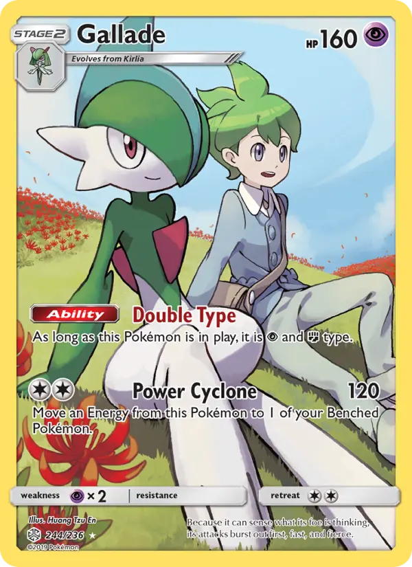 Gallade 244 Cosmic Eclipse Pokesingles