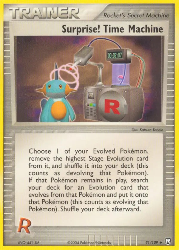 Surprise! Time Machine 91 Team Rocket Returns Pokesingles