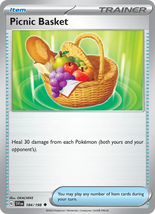 Picnic Basket 184 Scarlet & Violet Pokesingles