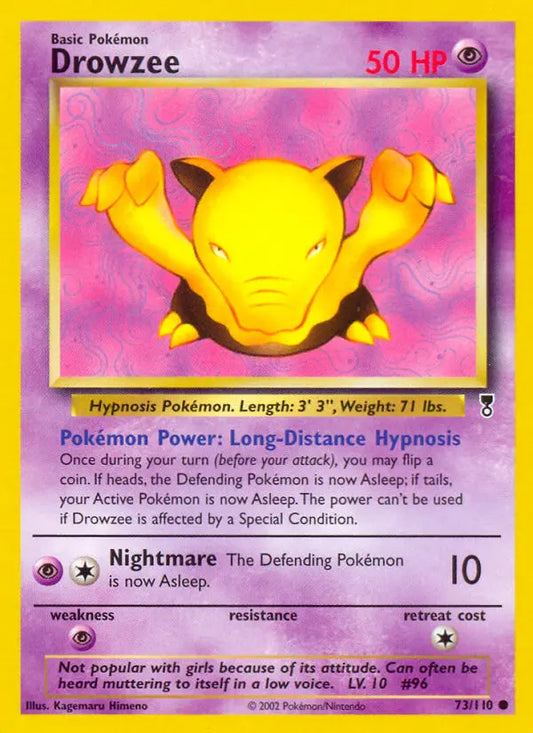 Drowzee 73 Legendary Collection Pokesingles