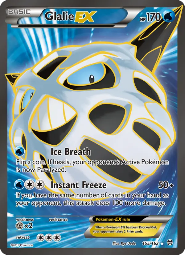 Glalie EX 155 BREAKthrough Pokesingles
