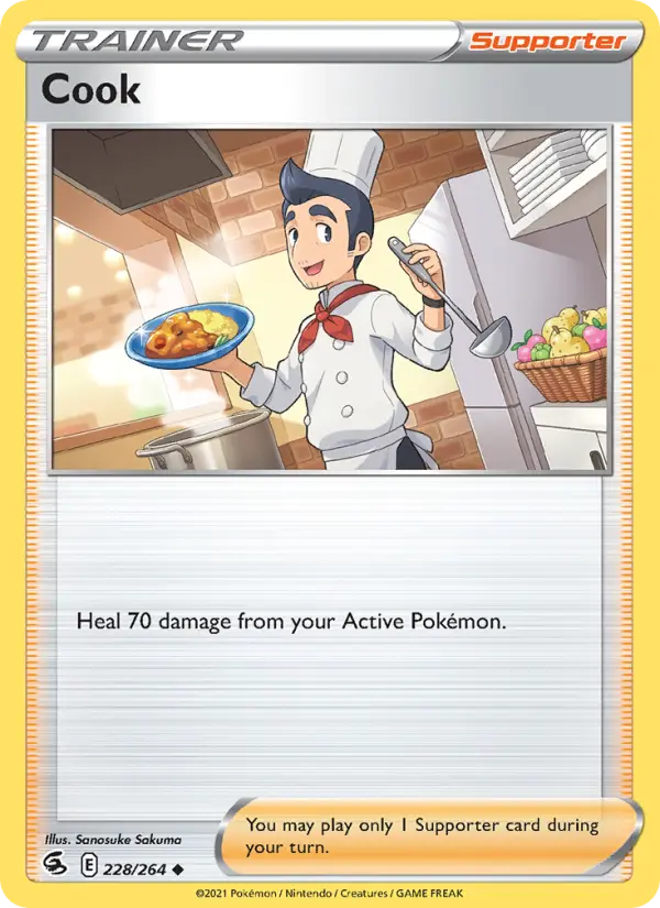 Cook 228 Fusion Strike Pokesingles
