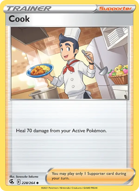 Cook 228 Fusion Strike Pokesingles