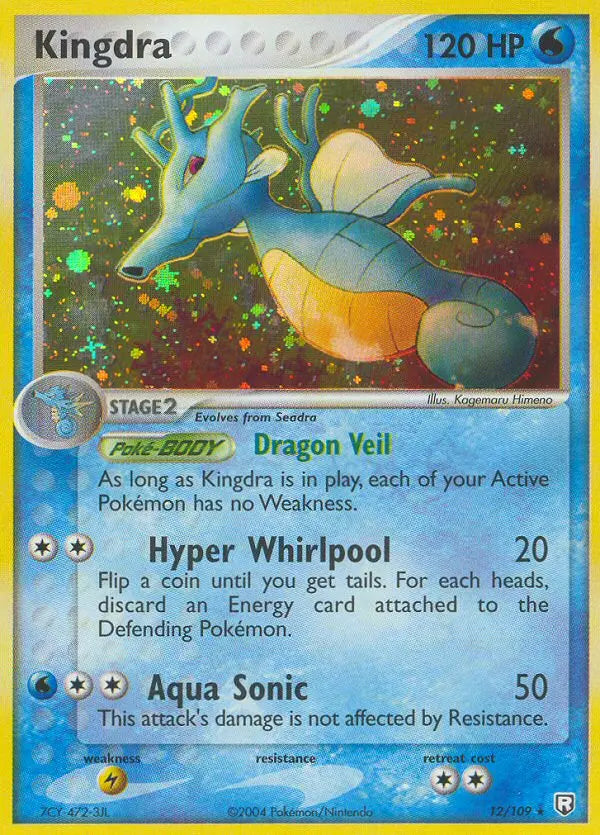 Kingdra 12 Team Rocket Returns Pokesingles