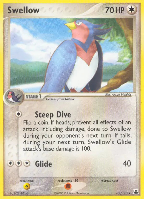 Swellow 32 Delta Species Pokesingles