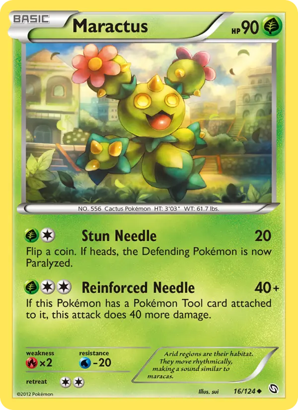 Maractus 16 Dragons Exalted Pokesingles