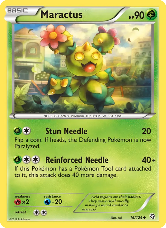 Maractus 16 Dragons Exalted Pokesingles