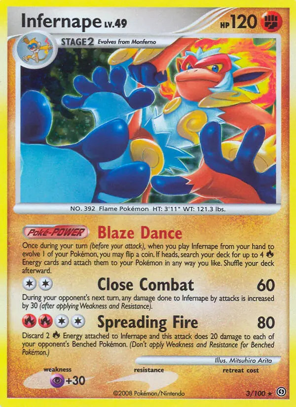 Infernape 3 Stormfront Pokesingles