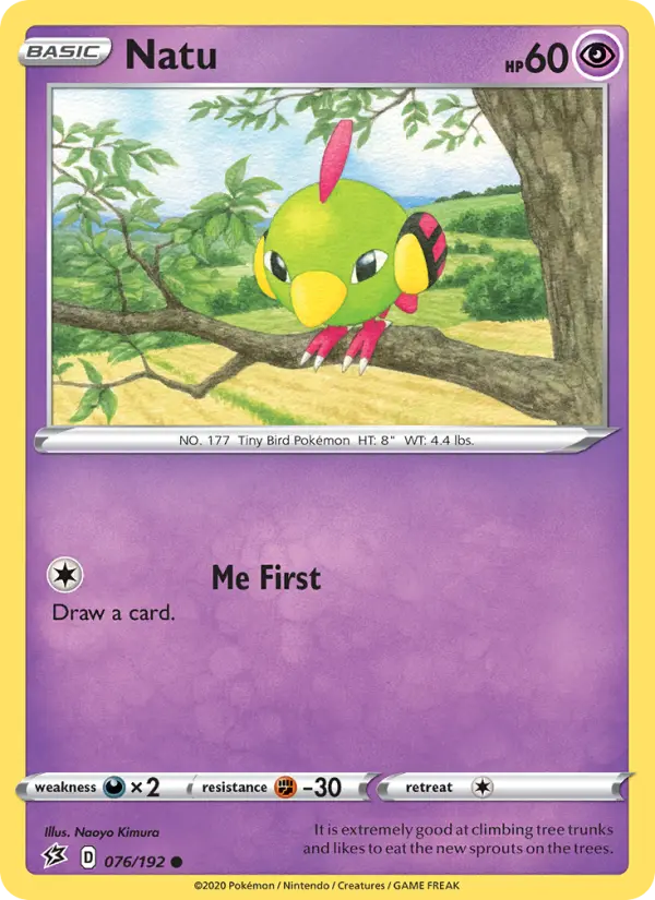 Natu 76 Rebel Clash Pokesingles