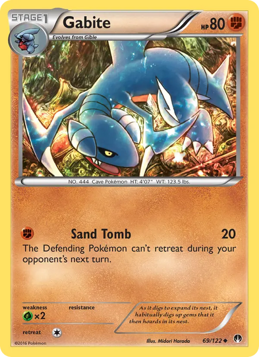 Gabite 69 BREAKpoint Pokesingles