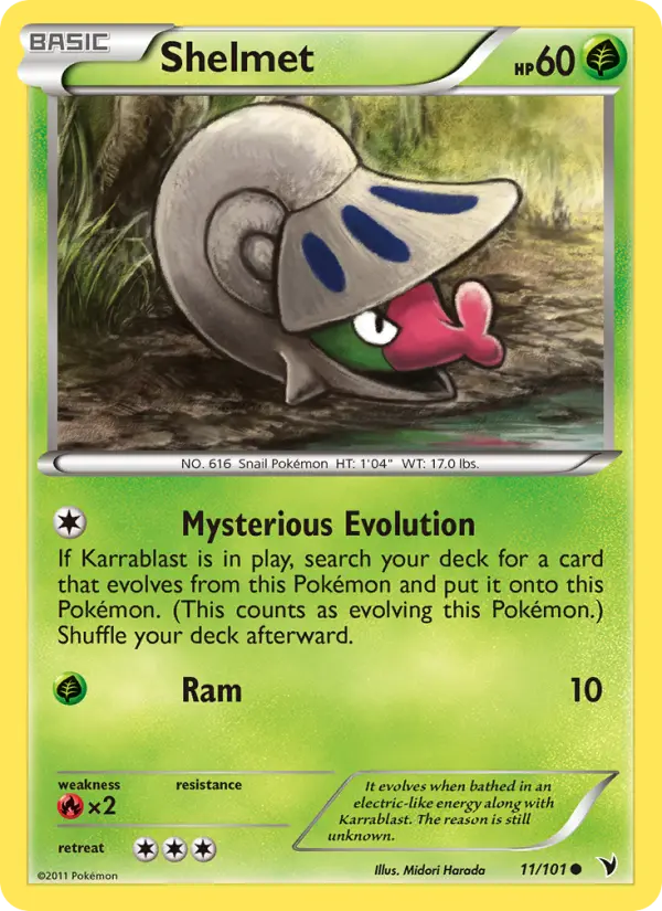 Shelmet 11 Noble Victories Pokesingles