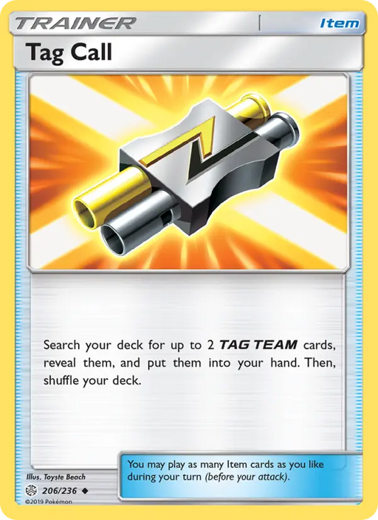 Tag Call 206 Cosmic Eclipse Pokesingles