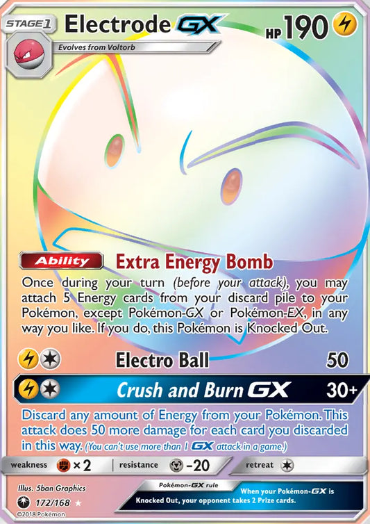 Electrode GX 172 Celestial Storm Pokesingles