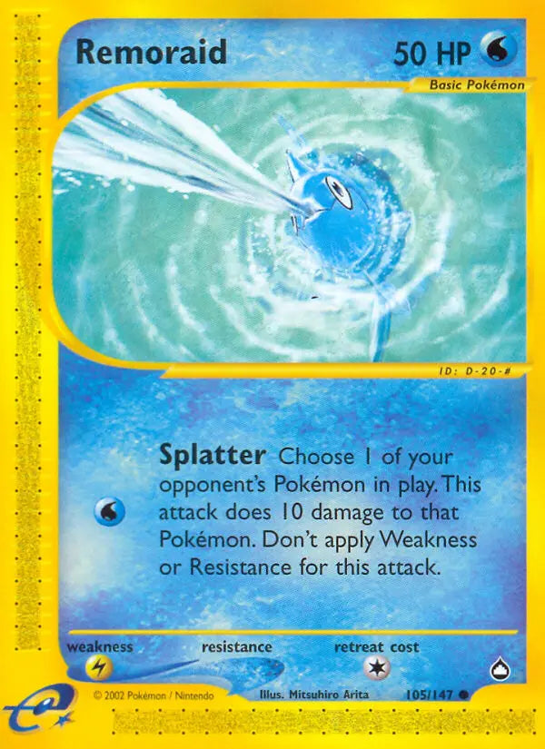 Remoraid 105 Aquapolis Pokesingles