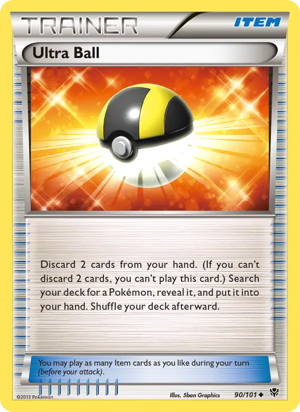 Ultra Ball 90 Plasma Blast Pokesingles