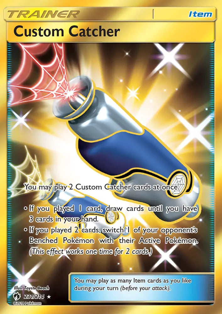 Custom Catcher 231 Lost Thunder Pokesingles