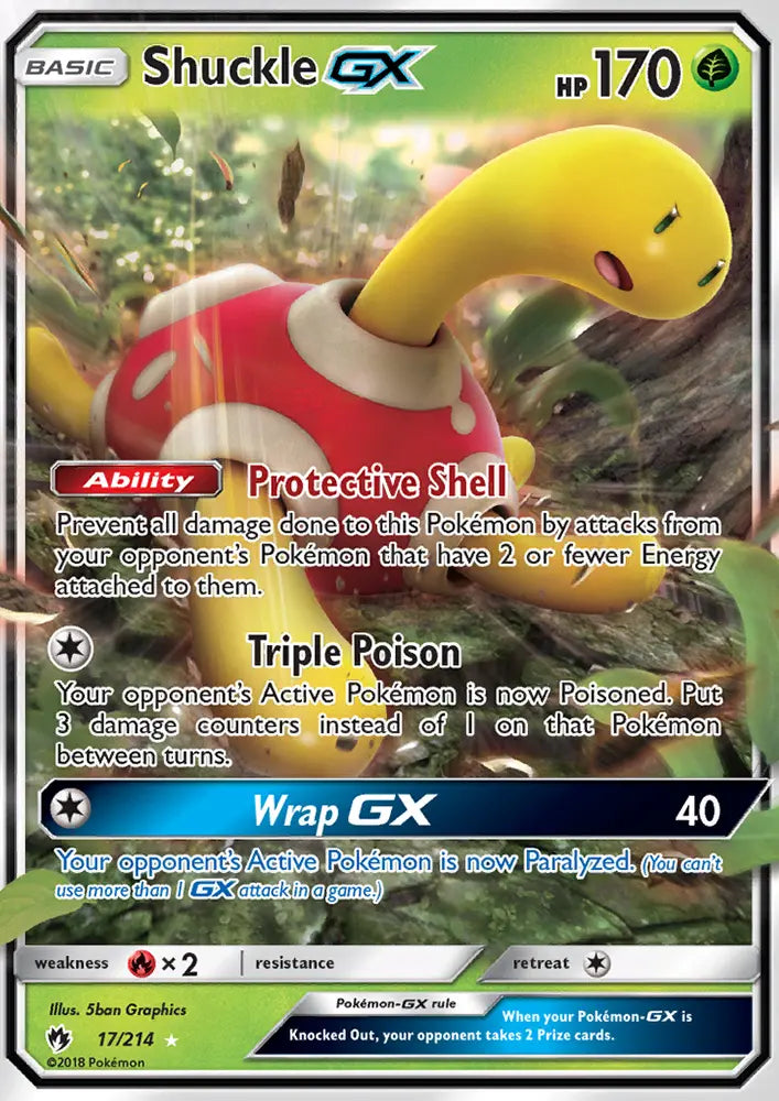 Shuckle GX 17 Lost Thunder Pokesingles