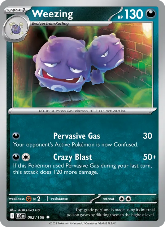Weezing 92 Journey Together Pokesingles