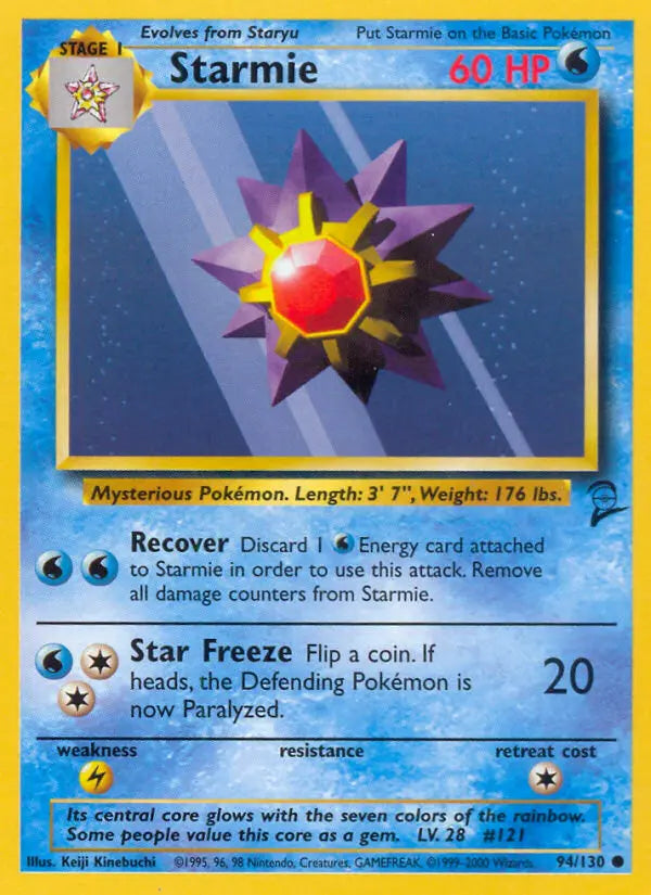 Starmie 94 Base Set 2 Pokesingles