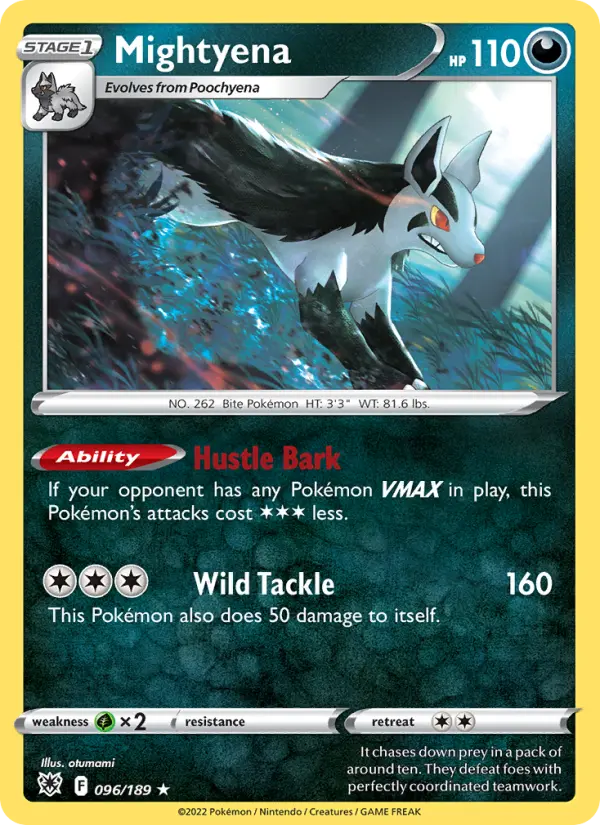 Mightyena 96 Astral Radiance Pokesingles