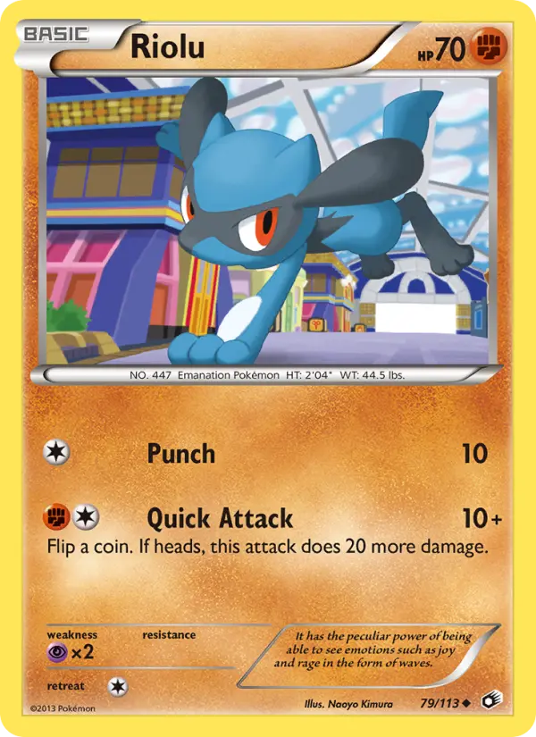 Riolu 79 Legendary Treasures Pokesingles