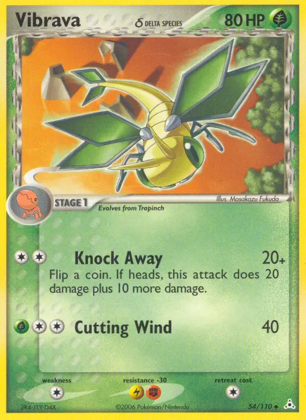Vibrava δ 54 Holon Phantoms Pokesingles