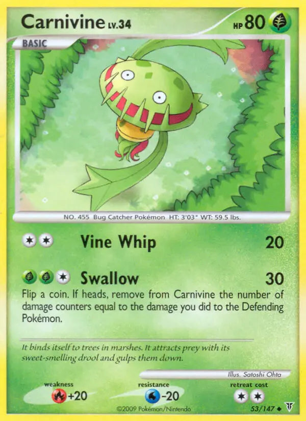 Carnivine 53 Supreme Victors Pokesingles