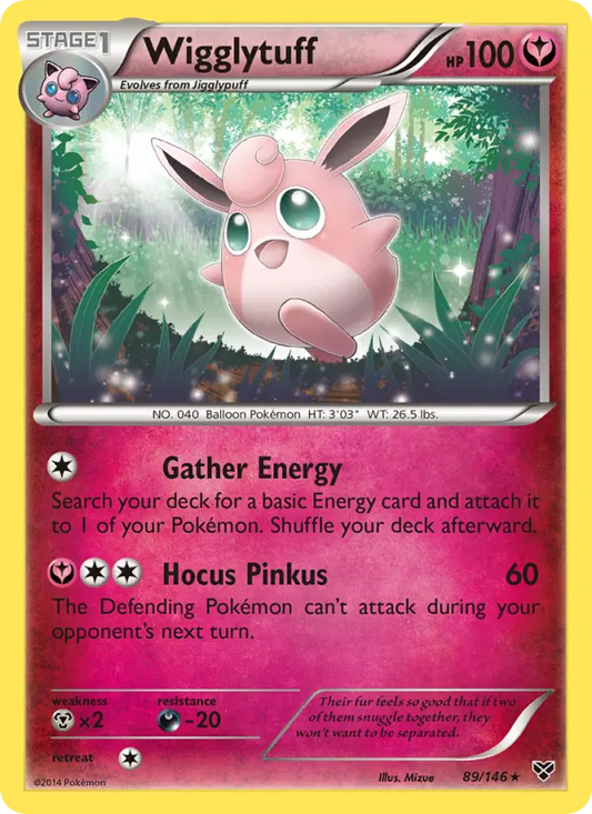 Wigglytuff 89 XY Pokesingles