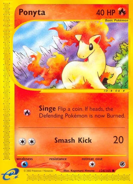 Ponyta 126 Expedition Base Set Pokesingles