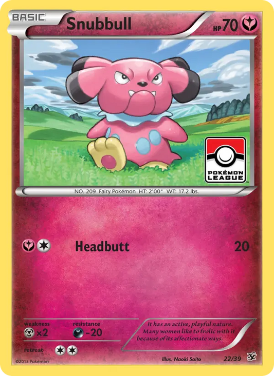 Snubbull 22 Kalos Starter Set Pokesingles