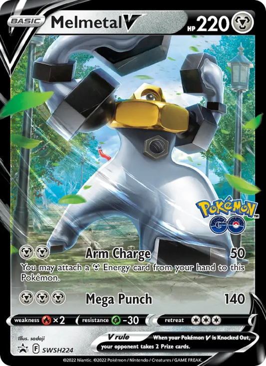 Melmetal V SWSH224 SWSH Black Star Promos Pokesingles