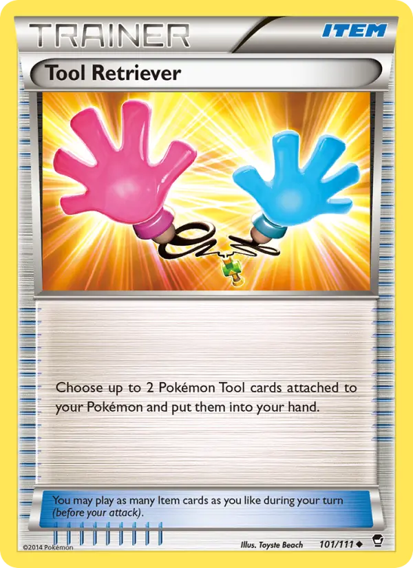 Tool Retriever 101 Furious Fists Pokesingles