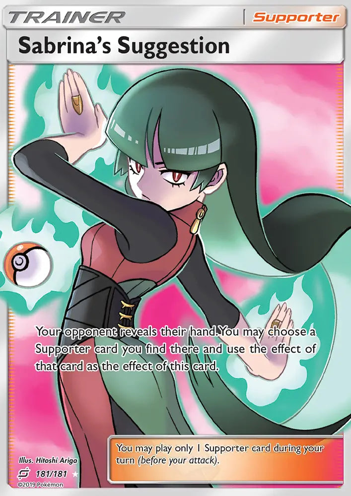 Sabrina’s Suggestion 181 Team Up Pokesingles