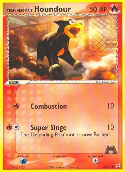 Team Magma's Houndour 62 Team Magma vs Team Aqua Pokesingles
