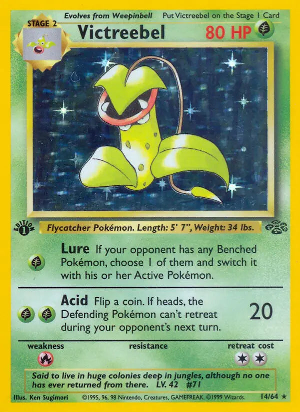 Victreebel 14 Jungle Pokesingles