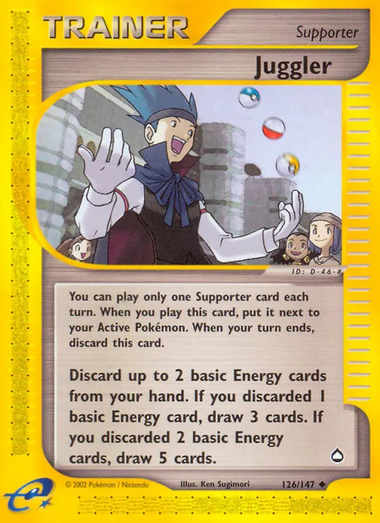Juggler 126 Aquapolis Pokesingles
