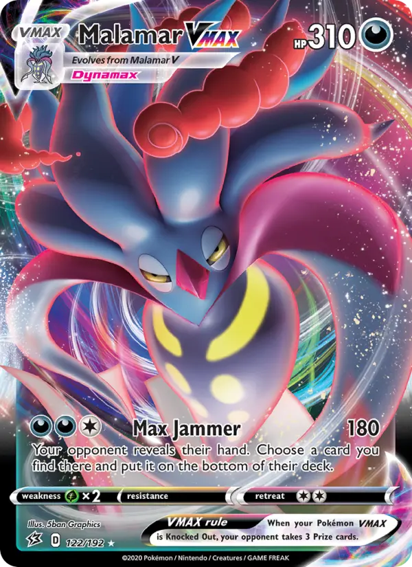 Malamar VMAX 122 Rebel Clash Pokesingles