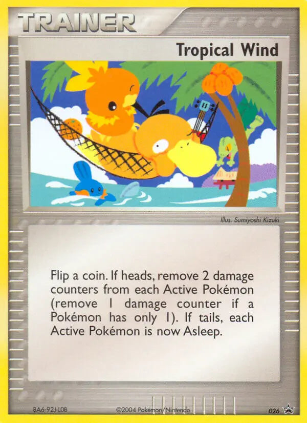 Tropical Wind 26 Nintendo Black Star Promos Pokesingles