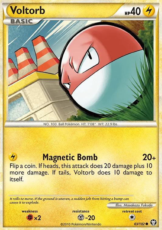 Voltorb 83 Triumphant Pokesingles